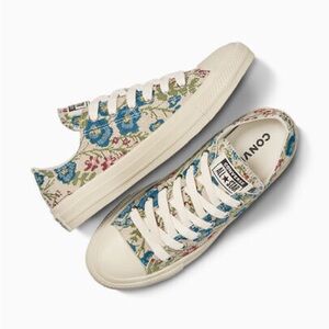 New Converse All Star Floral Tapestry